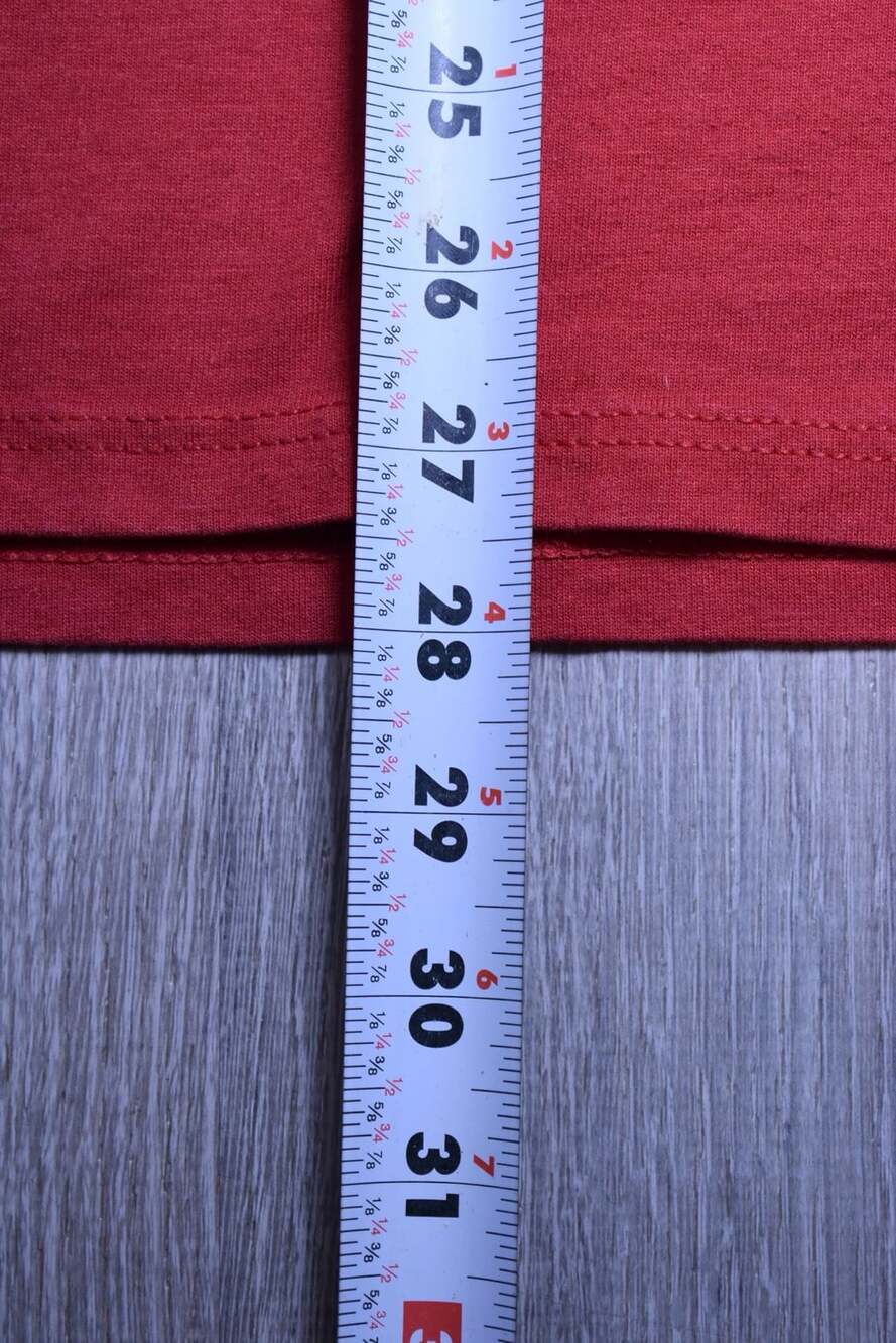 Vintage 1998 Jerzees Oktoberfest Hudspeth Center Red Long Sleeve Sweatshirt L - Picture 7 of 7
